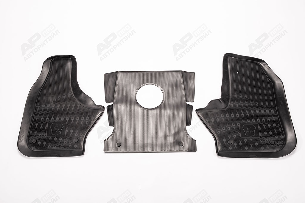 Коврики пола ГАЗон Next салон передние (к-т 2шт+перемычка) ГАЗ Оригинал