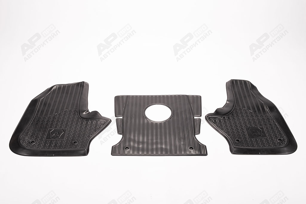 Коврики пола ГАЗон Next салон передние (к-т 2шт+перемычка) ГАЗ Оригинал