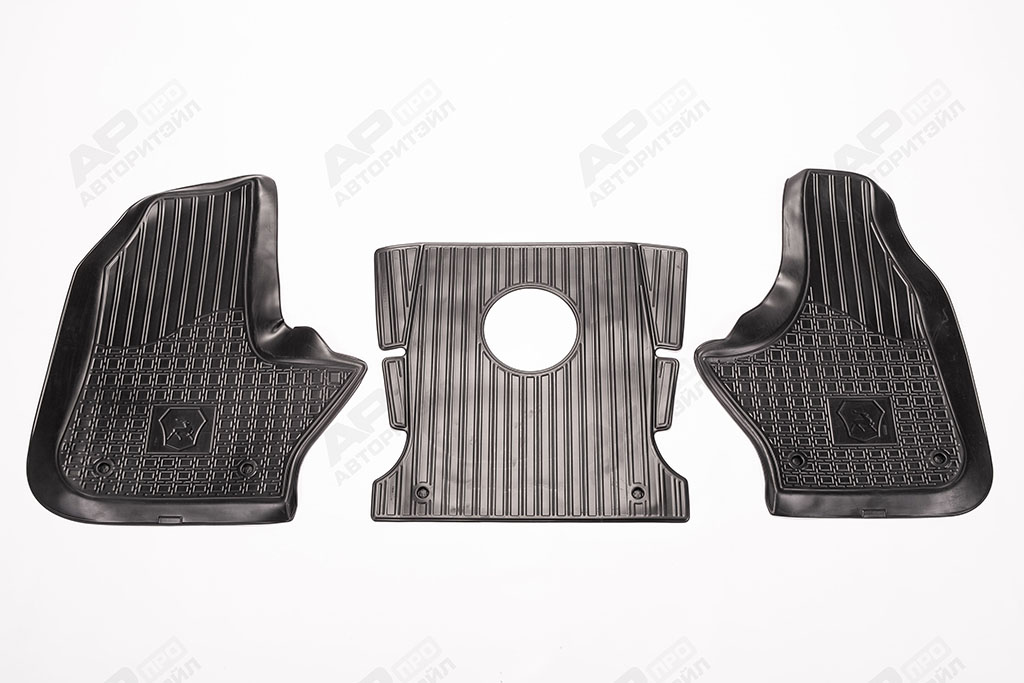 Коврики пола ГАЗон Next салон передние (к-т 2шт+перемычка) ГАЗ Оригинал