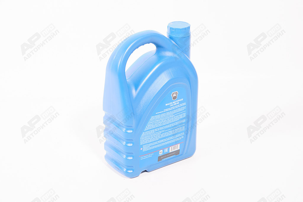 Масло моторное ГАЗ 5W40 синтетика 5л (API SN/CF ACEA A3/B4) ГАЗ Оригинал 1685790
