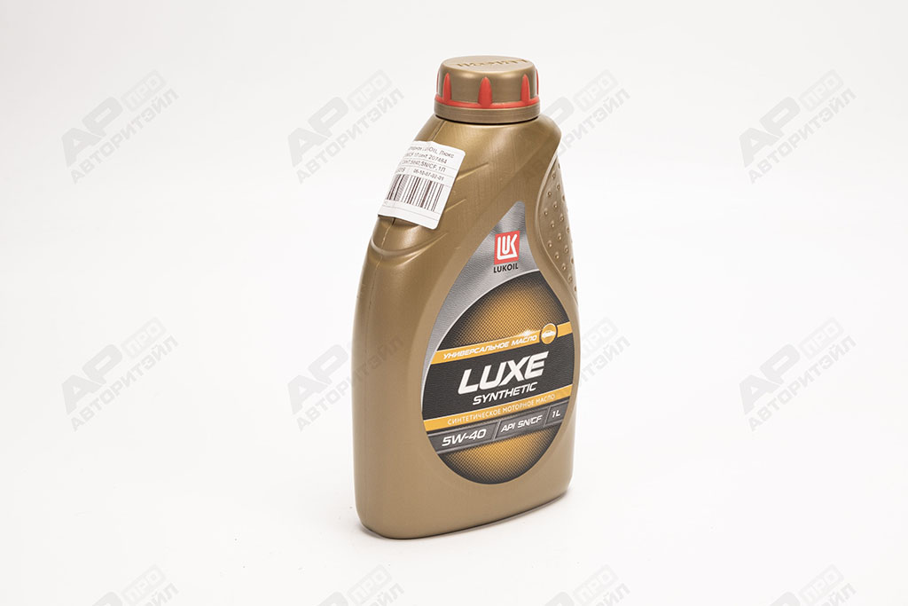 Масло моторное LUKOIL Люкс 5W40 SN/CF 1Л синт 207464