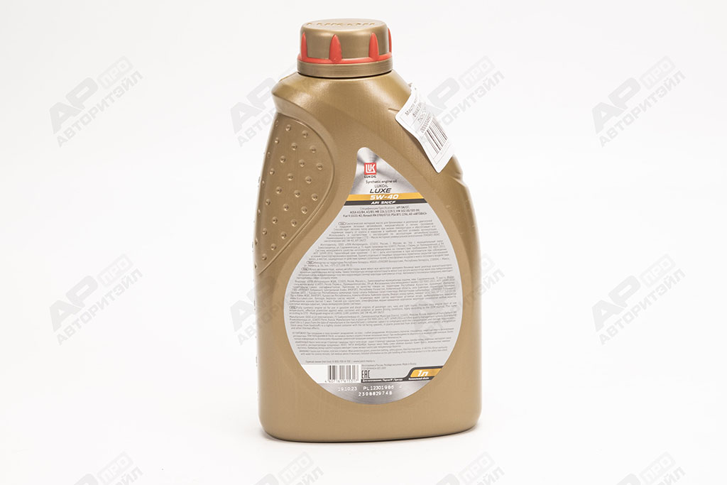 Масло моторное LUKOIL Люкс 5W40 SN/CF 1Л синт 207464