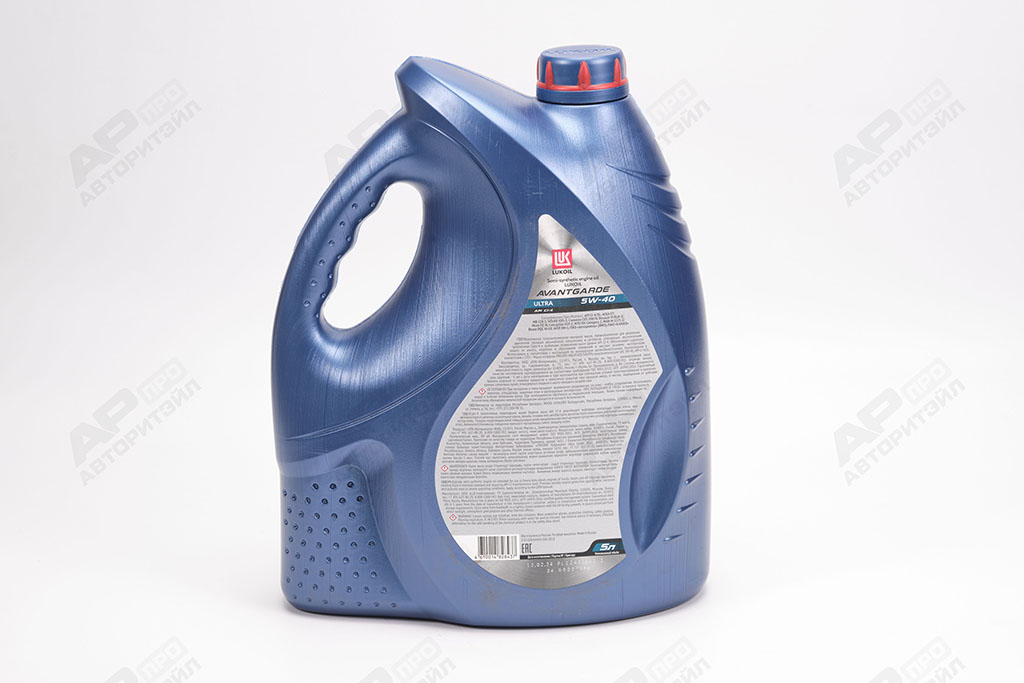 Масло моторное LUKOIL Авангард Ультра 5W40 CI-4/SL 5Л 1595288