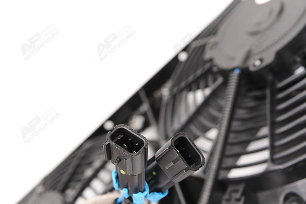 Вентилятор конденсатора ГАЗель-Next, Садко-Next, Соболь NN с рамкой двойной ГАЗ Оригинал