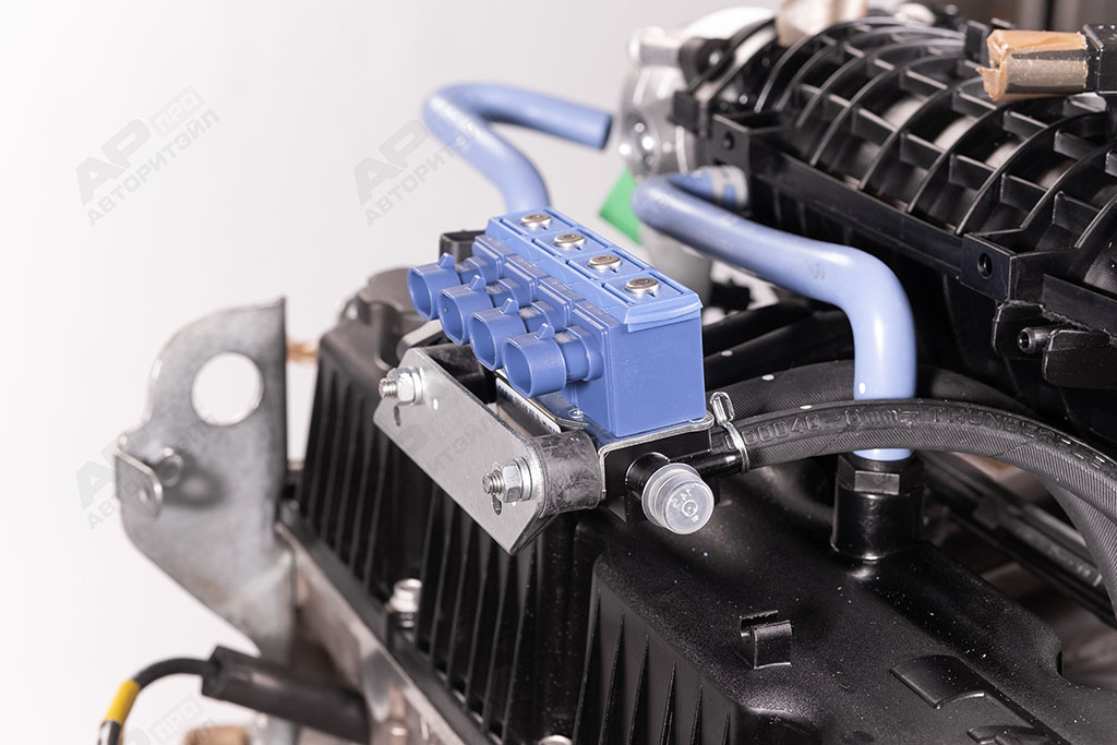 Двигатель (авт. ГАЗель-Next, УМЗ-A2755-30 EvoTech Евро-5) с ГБО с муфтой повыш.надежности с генерато