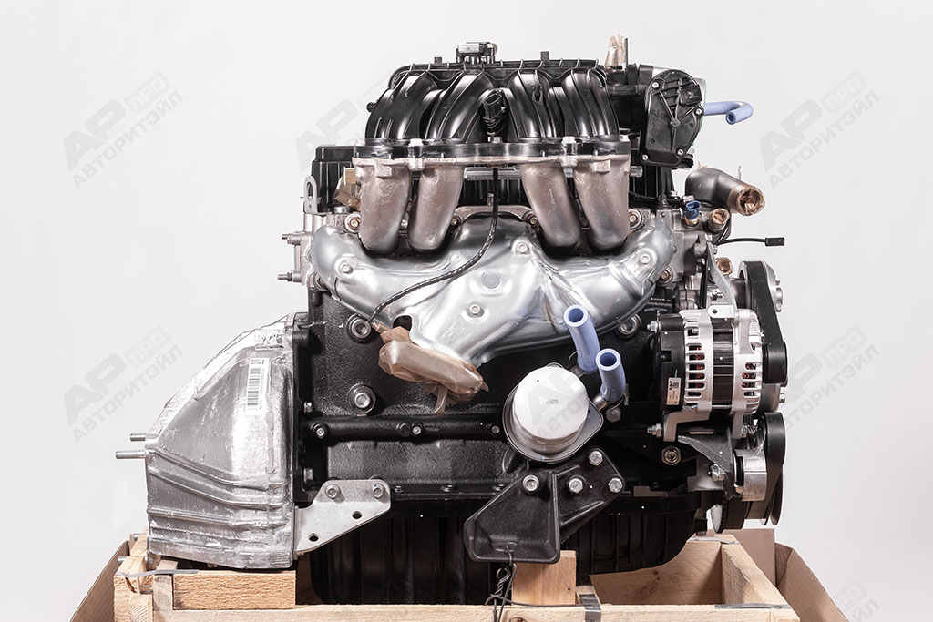 Двигатель (авт. ГАЗель-Next, УМЗ-A2755-30 EvoTech Евро-5) с ГБО с муфтой повыш.надежности с генерато