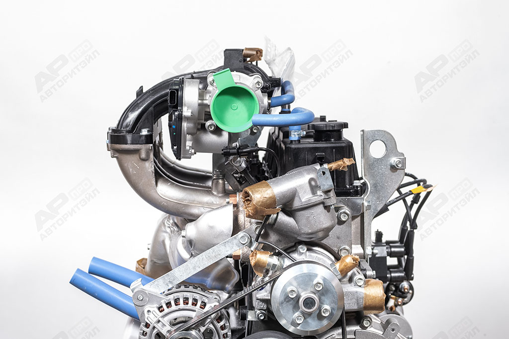 Двигатель (авт. ГАЗель-Next, УМЗ-A275-30 EvoTech Евро-5) с опорой вентилятора ГАЗ Оригинал