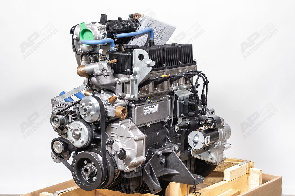 Двигатель (авт. ГАЗель-Next, УМЗ-A275-30 EvoTech Евро-5) с опорой вентилятора ГАЗ Оригинал