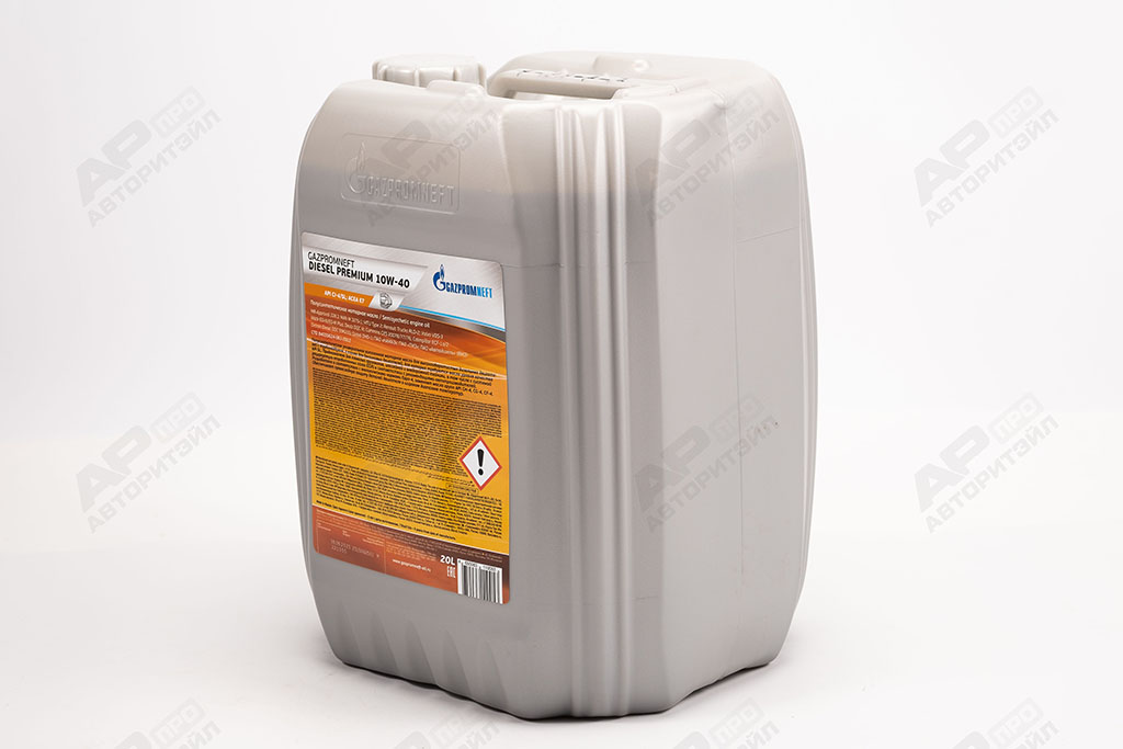 Масло моторное Gazpromneft Diesel Premium 10W-40 20л, API CI-4/SL 2389907851, 253141969, 2389901213