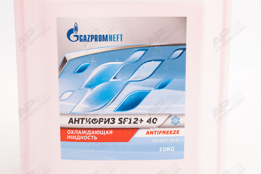 Антифриз Gazpromneft SF12+ 40 красный (G12+) 10 кг 