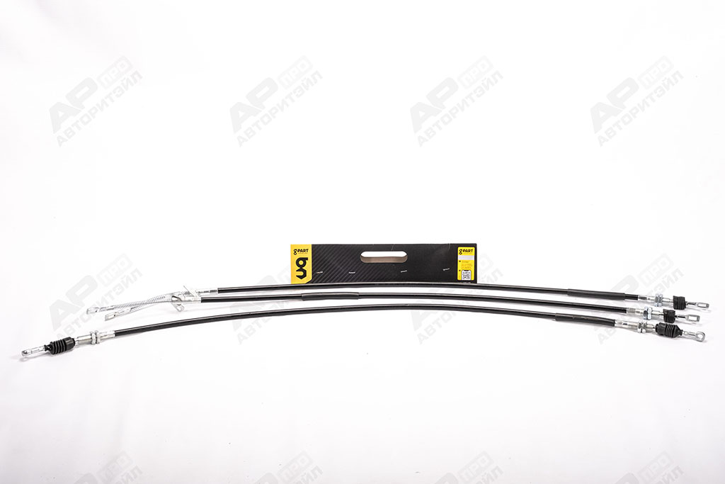 Трос ручного тормоза ГАЗель (комплект 3 шт.) G-PART 3302-3508800