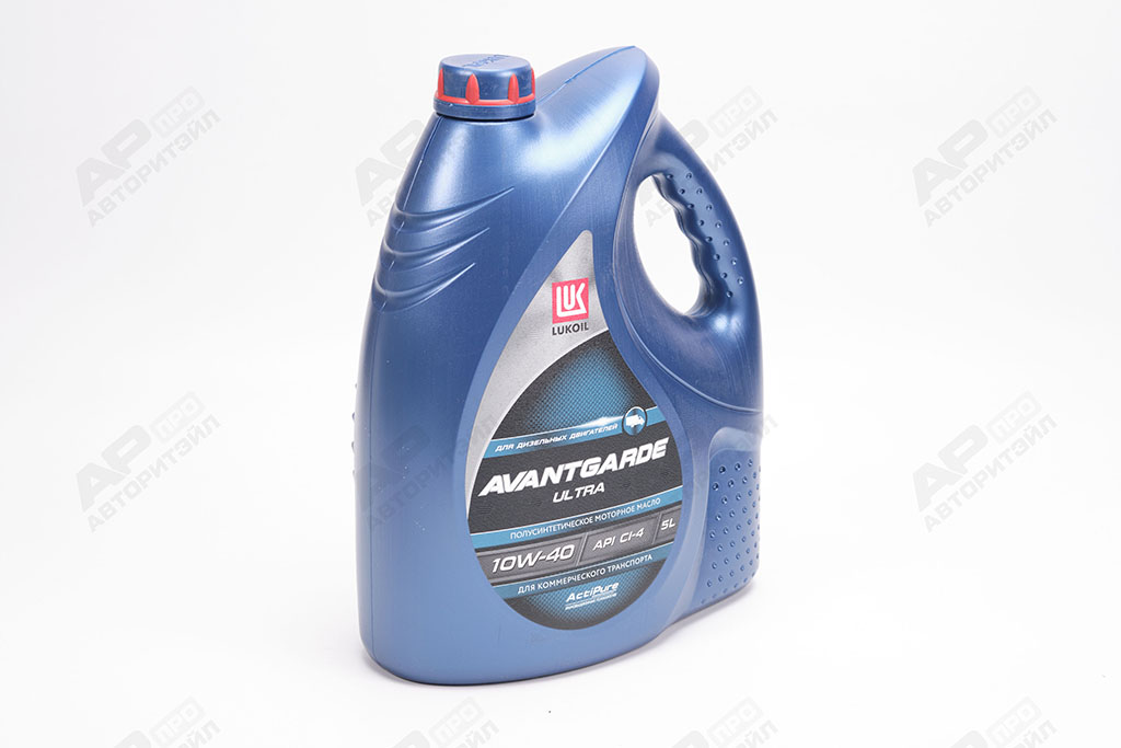 Масло моторное LUKOIL Авангард Ультра 10W40 полусинтетическое CI-4/SL; к.5л 3655654